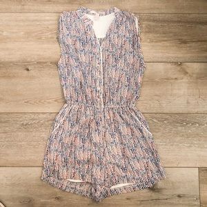 ❤️ Forever21 Contemporary Watercolor Romper